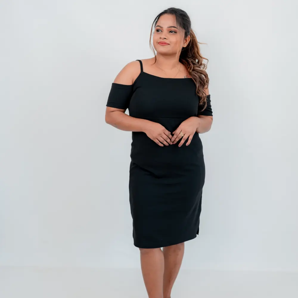 Black Cold - Shoulder Midi