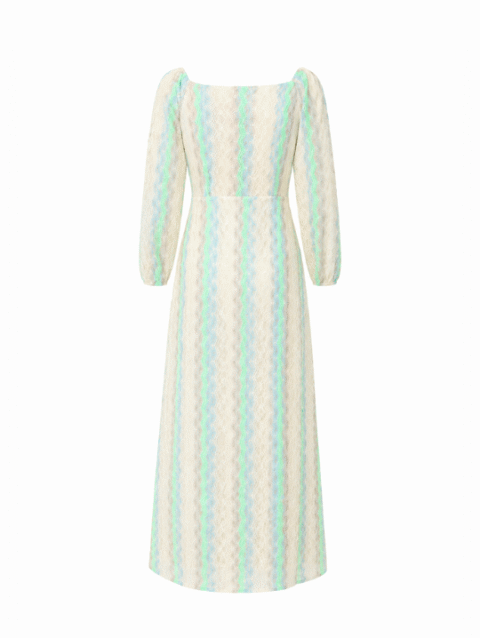 Black Pleated Cap Sleeve Maxi