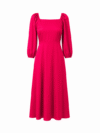 Fuchsia Long Sleeve Maxi