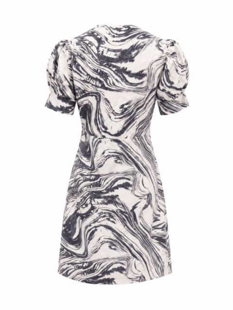 Golden Bloom Dress