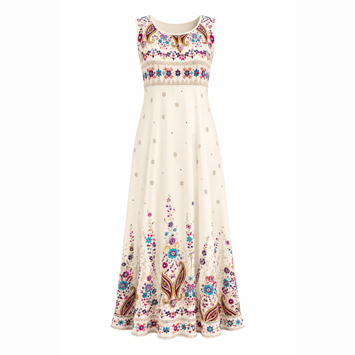Ivory Bohemian Maxi