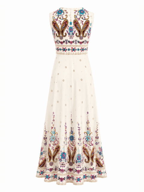 Ivory Bohemian Maxi