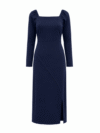 Navy Long Sleeve Maxi