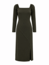Olive Green Long Sleeve Maxi