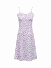 White Floral Sleeveless Mini