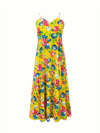 Yellow Floral Strap Maxi