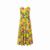 Yellow Floral Strap Maxi
